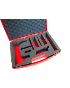 Valise rouge vide